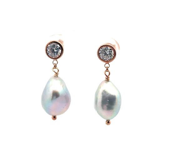 Orecchini Lelune Donna LELUNE GLAMOUR in Argento Perla LGEA397.3 - LGEA397.3